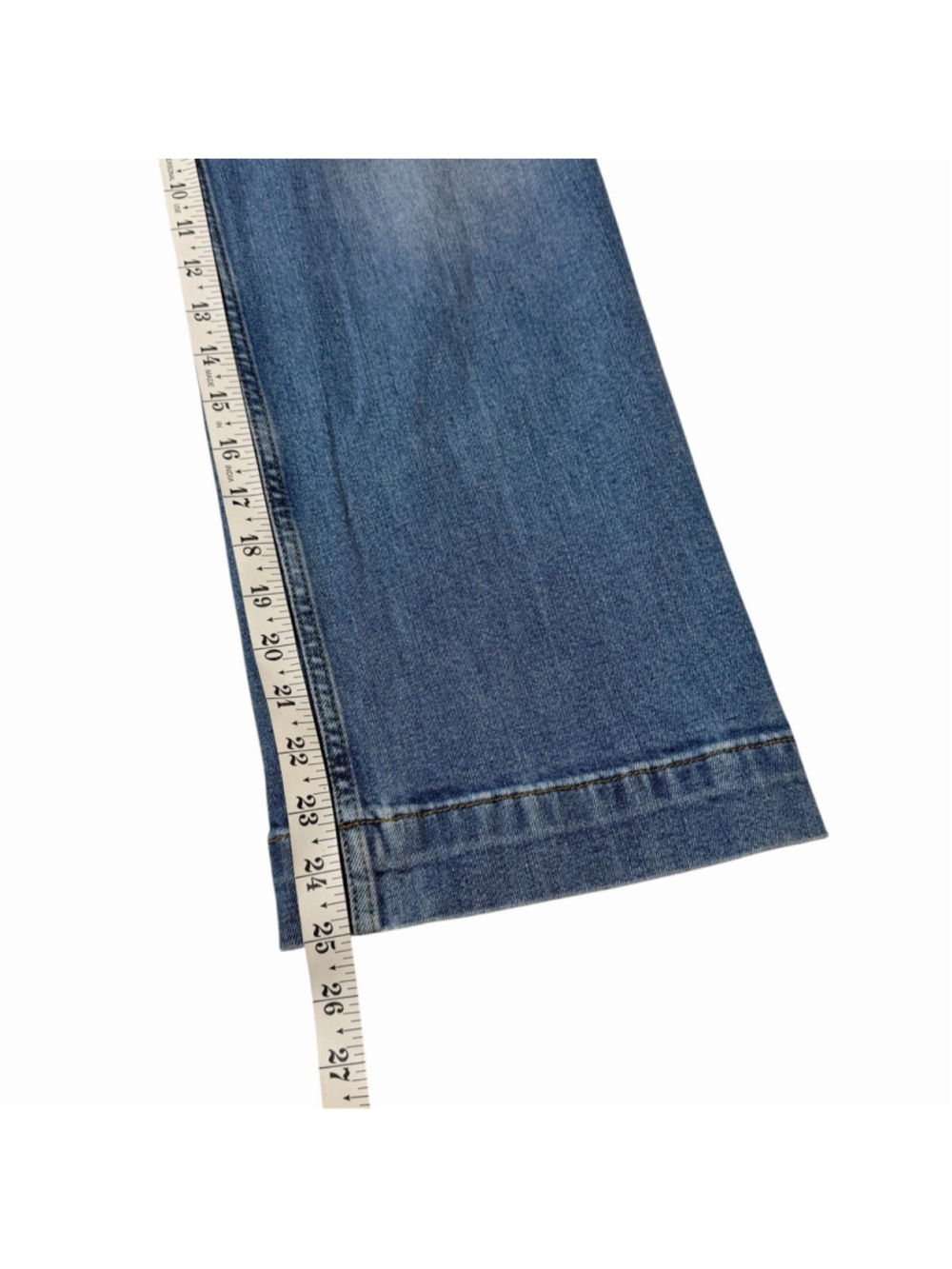 Anthropologie Pilcro The Skipper Wide Leg Crop Jeans Hi-Rise 26 Patch Pocket - Picture 7 of 11